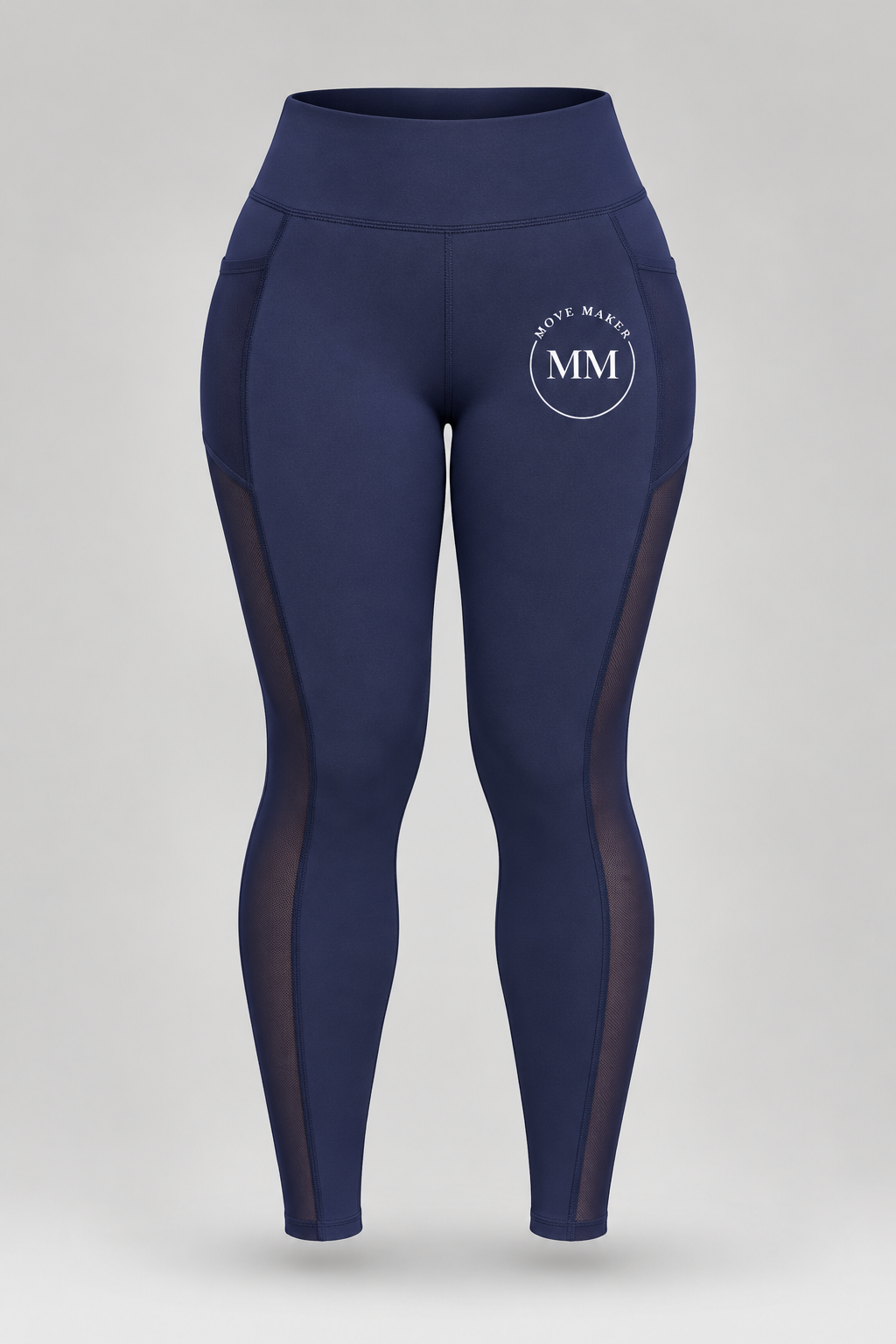 Mesh Panel Leggings